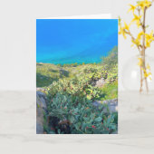 Seaside Cactus Nafplion Griechenland Karte (Gelbe Blume)