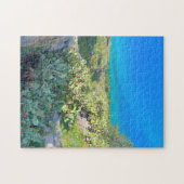 Seaside Cactus Nafplion Griechenland Puzzle (Horizontal)