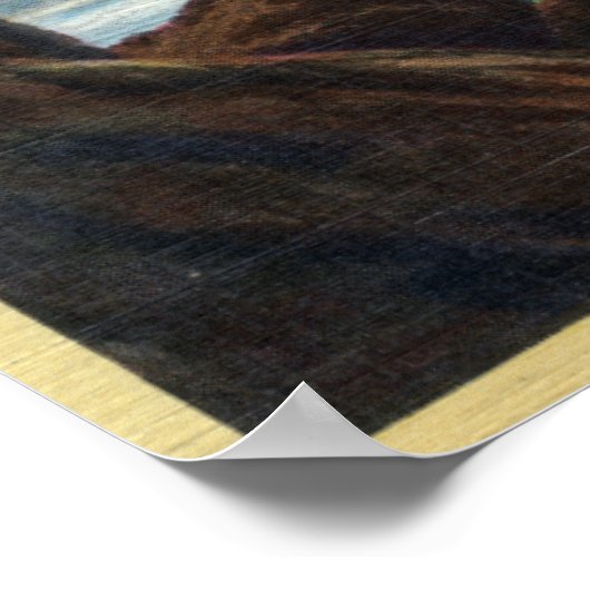 Seaside & Cannon Beach, Oregon Poster (Ecke)