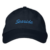 Seaside Cap Bestickte Baseballkappe (Vorderseite)