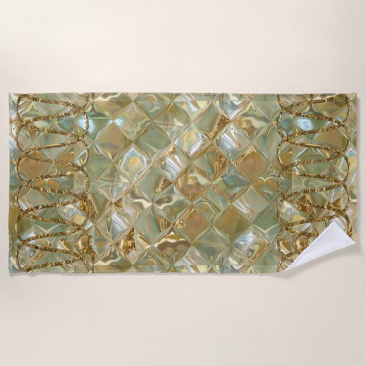 Seaside Chantilly Chic Strandtuch (Vorderseite)