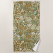 Seaside Chantilly Chic Strandtuch (Vorderseite)