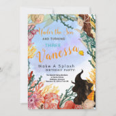 Seaside Different Birthday Invitation Card Einladung (Vorderseite)