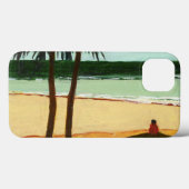 Seaside Einsamkeit 2006 Case-Mate iPhone Hülle (Rückseite (Horizontal))