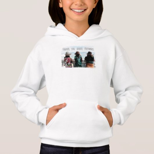Seaside Friendship Memories Hoodie (Vorderseite)