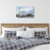 Seaside Funtown Pier Leinwanddruck (Insitu (Schlafzimmer))