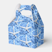 Seaside Garden Blue Hydrangeas Starfish Vielen Dan Geschenkschachtel (Rückseite)