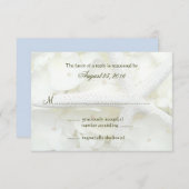 Seaside Garden Wedding Invitation Cards RSVP Karte (Vorne/Hinten)