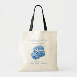 Seaside Garden Wedding Welcome Tote Bag Tragetasche