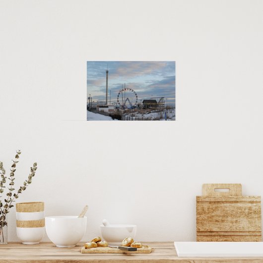 Seaside Heights Funtown Pier Poster (Küche)