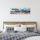 Seaside Heights New Jersey Leinwanddruck (Insitu (Schlafzimmer))