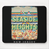 Seaside Heights New Jersey Nj Beachside Bliss Sd26 Mousepad (Vorne)