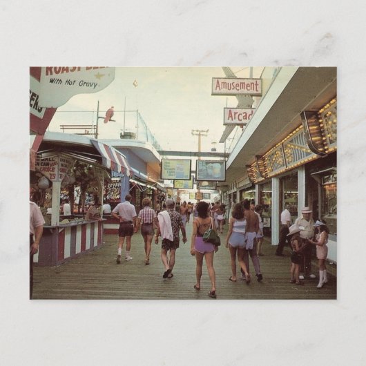 Seaside Heights, NJ Postkarte (Vorderseite)
