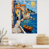 Seaside in Europe Poster (Küche)