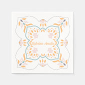 Seaside Mosaic Napkin Serviette (Vorderseite)