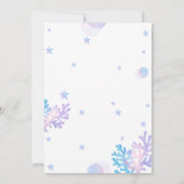 Seaside Nautical Seashell Wedding Einladung (Rückseite)