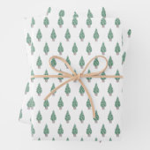 Seaside New England Weihnachtsbaum Geschenkpapier Set (Beispiel)