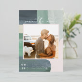 Seaside Ocean Glass | FOTO SAVE THE DATE Folieneinladung (Stehend vorne)