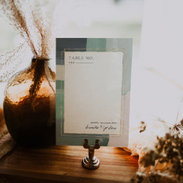 Seaside Ocean Glass | TISCHNUMMER