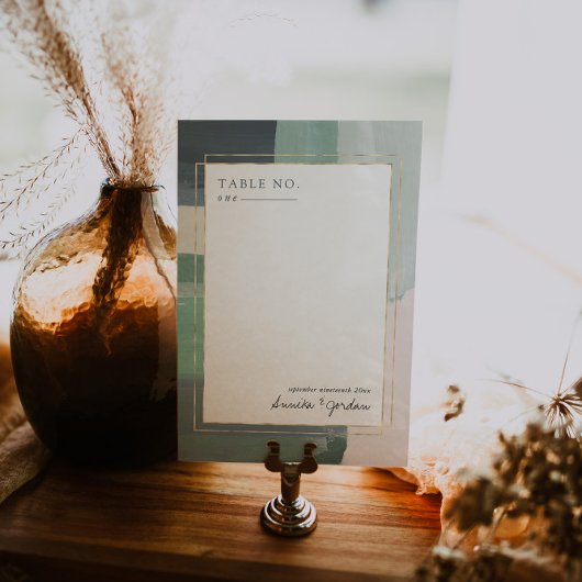 Seaside Ocean Glass | TISCHNUMMER