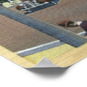 Seaside, Oregon - Broadway from Trail's End Poster (Ecke)