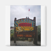 Seaside Oregon Lewis and Clark Sign on Prom Beach Magnet (Vorne)