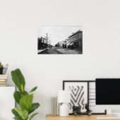 Seaside, Oregon Main Street View Foto Poster (Heimbüro)