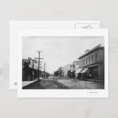 Seaside, Oregon Main Street View Foto Postkarte (Vorne/Hinten)