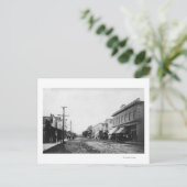 Seaside, Oregon Main Street View Foto Postkarte (Stehend Vorderseite)