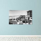 Seaside, Oregon North Prominade View Foto Leinwanddruck (Insitu (Holzboden))