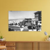 Seaside, Oregon North Prominade View Foto Leinwanddruck (Insitu (Wohnzimmer))