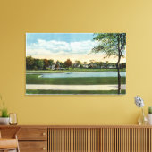 Seaside Park View of Mirror Lake Leinwanddruck (Insitu (Wohnzimmer))