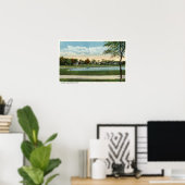 Seaside Park View of Mirror Lake Poster (Heimbüro)