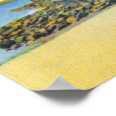 Seaside Park View of the Seawall Walk Poster (Ecke)