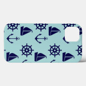 Seaside Pattern Case-Mate iPhone Hülle (Rückseite (Horizontal))