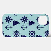 Seaside Pattern Case-Mate iPhone Hülle (Rückseite (Horizontal))