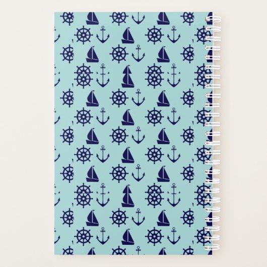 Seaside Pattern Planer (Rückseite)