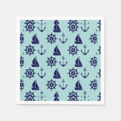 Seaside Pattern Serviette (Vorderseite)