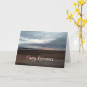 Seaside Pier Pensioncard Karte (Gelbe Blume)