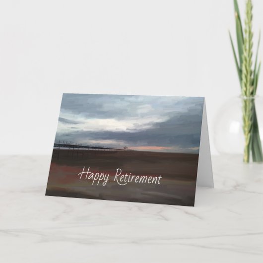 Seaside Pier Pensioncard Karte (Vorderseite)