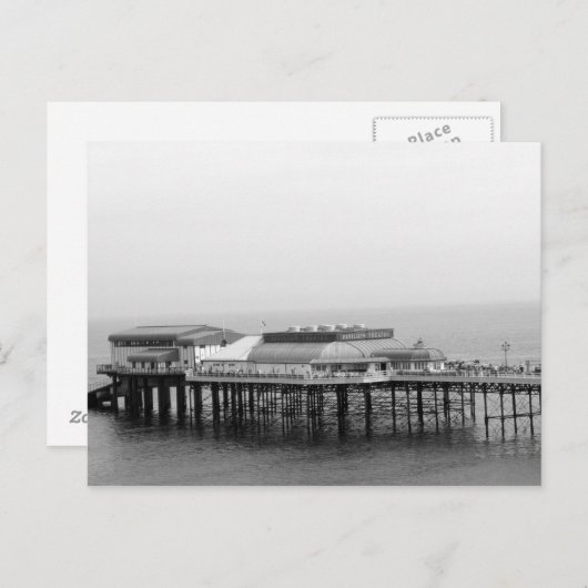 "Seaside Pier" Postkarte (Vorne/Hinten)