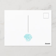 Seaside Postcard Dankeschön Karte