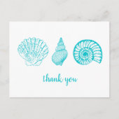 Seaside Postcard Dankeschön Karte (Vorderseite)