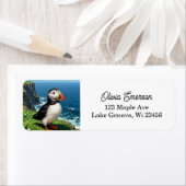 Seaside Puffin Illustration | Personalized (Insitu)