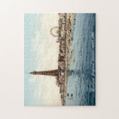Seaside Resort Blackpool England c1910 Puzzle (Vertikal)