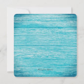 Seaside Seashells Coastal Business Holiday Save The Date (Rückseite)