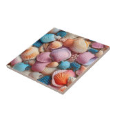 Seaside Seashells Keramik Tile Fliese (Seite)