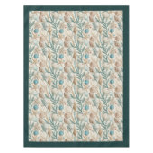 Seaside Seashells Sea stars Pastellgrün Elfenbein Tischdecke (Vorderseite)