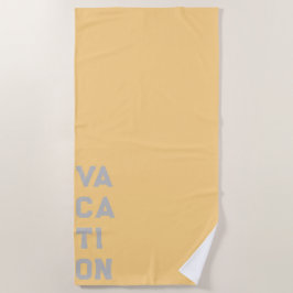 "Seaside Serenity" Strandtuch