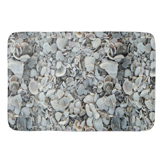 Seaside Shells Coastal  Badematte (Vorderseite)